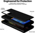 GOOSPERY Card Holder Wallet Case for Galaxy S21 Ultra 6.8"(2021), Magnetic Door Closure, Protective Dual Layer