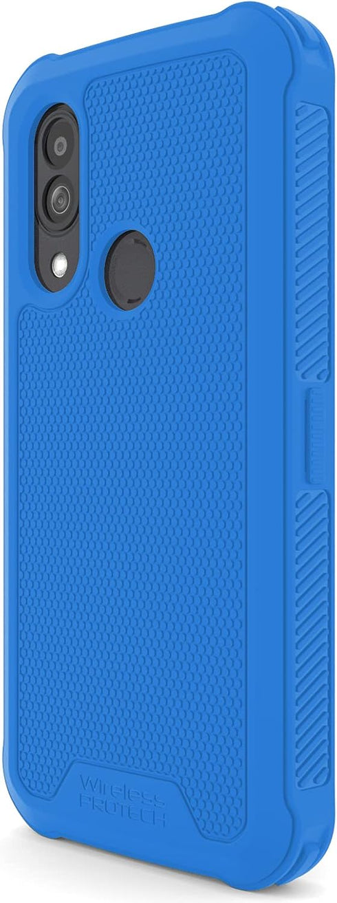 Slim Flexible Rugged Case with Drop Protection for CAT S62 PRO and CAT S62 (Blue)