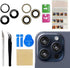 Original OEM Back Rear Camera Glass Lens Replacement for iPhone 15 Pro Max 6.7-inches with Adhesive Preinstalled