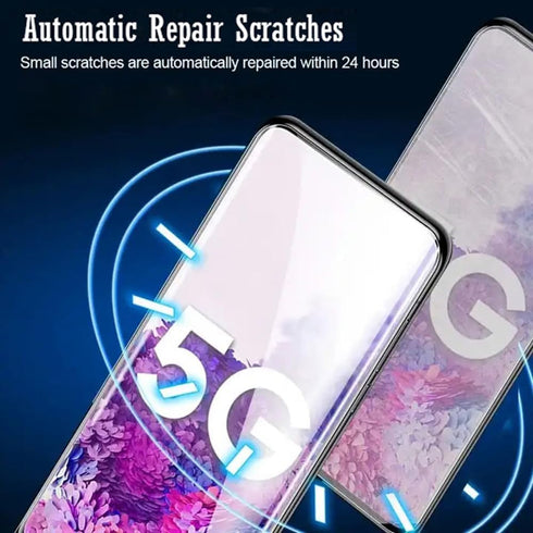 Hydrogel Film Screen Protector, Compatible with Samsung Galaxy S24+ / Galaxy S24 Plus, Flexible TPU Protective Film,