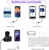 RayCue USB C to Micro SD TF Memory Card Reader, 3-in-1 Adapter Compatible with iPhone 15, iPad Pro, MacBook Pro/Air,