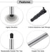 MECCANIXITY 5 Pcs Metallic Phone Stylus Pen, Retractable Metal Mini Capacitive Pens for All Touch Screen Devices -