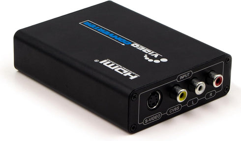 HDSUNWSTD 3RCA AV CVBS Composite & S-Video R/L Audio to HDMI Converter Adapter