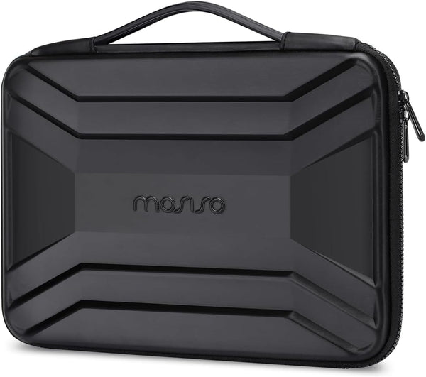MOSISO 13-13.3 inch Laptop Sleeve with Handle, Waterproof Shockproof EVA Computer Bag for MacBook Air/Pro 13.3, Dell