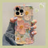 EYZUTAK Case for iPhone 11, Colorful Retro Oil Painting Printed Flower, Stylish Durable TPU Protective Case