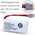 BAOBIAN BT-1021 BBTG0798001 Handset BT1021 BT-1008 BT-1016 2.4V 2 Pack Rechargeable Battery Replacement Compatible