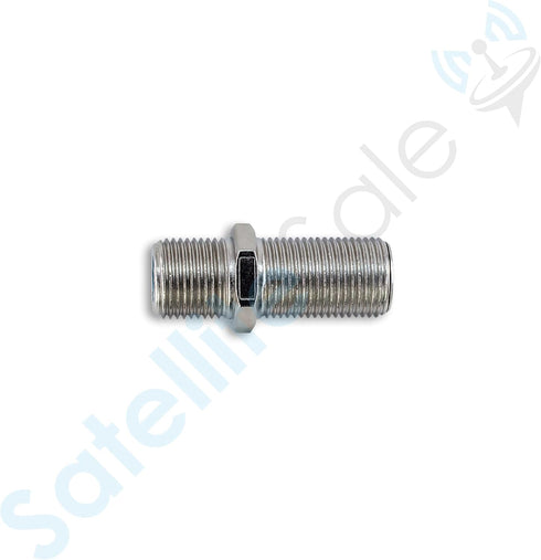 SatelliteSale High-Frequency F81 Coaxial Barrel Connectors, Female to Female F-Type 3Ghz Adapter Coupler Pack of 2 Pcs