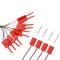 A Set of 10 pcs Red Logic Analyser High Efficiency Clip Ideal Test Hook