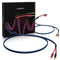 UCINNOVATE 2 Pack Bi-Wire Speaker Cable with Gold Plated Banana Plugs, 13 AWG HiFi OFC Audio Wire (1.5m / 4.9FT)