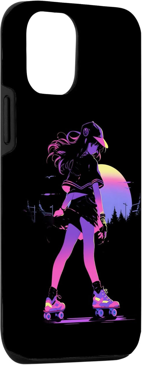 iPhone 14 Pro Case for Roller Skating Girl, Roller Skates, Inline Derby Skater Women.