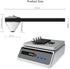 Preffair 4Pcs Audiophile Speaker Base Stand Isolation Feet, Aluminum Alloy Vibration Isolators for Speaker and Amplifier