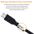 Replacement UC-E4 USB Cable for Photo Transfer, Compatible with Nikon D610, D7000, D90, D80, D70s, D70, D60, D40X,