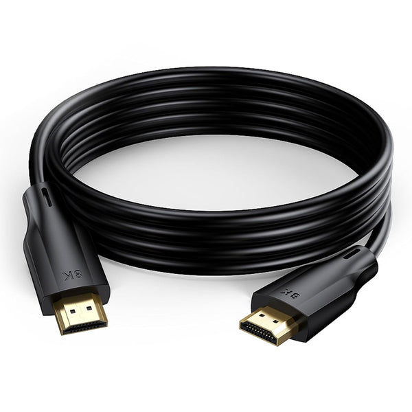 8K HDMI 2.1 Cables 6FT, High Speed HDMI Gaming Monitor Cord Support