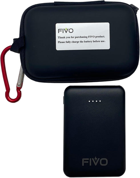 Portable Charger Power Bank: 5000mAh Battery Pack with USB Cable, Hard Case and Hook for iPhone, Samsung Galaxy (2)