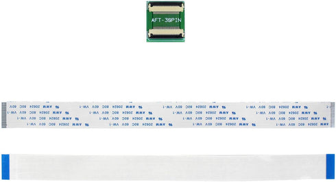 VSDISPLAY 30Pin to 30Pin ZIF 0.5mm Connector Adapter with Extension Flat Cable FFC