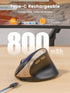 SABLUTE MAM3 4 Ergonomic Mouse, Bluetooth Mouse for Small/Medium Hands,Dual-Device Connectivity for Computer/Laptop
