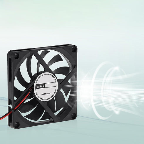 DUJVCZB FDCB8010B12 8010 4Pin 2Wire 12V 80mm 80mm 10mm Dual Ball Bearing Quiet Computer Case Fan DC x x High Speed
