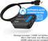 OREI 4K HDMI Splitter 1 in 2 Out, 4:4:4 8-bit, HDCP 2.2, 18 Gbps, 4K@60Hz HDMI Duplicator/Distributor