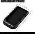 Anti-Slip Gel Pad Car Dashboard Stand for Navigation Cell Phone, Black by RBOKO