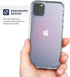 Encased iPhone 11 Pro Belt Clip Case - Ultra Slim Protective Clear Back Cover with Holster
