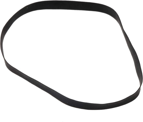 Lovermusic 20Pcs Flat Cassette Tape Machine DVD Drive Rubber Belt Replacement, Black