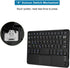 Ultra-Slim Mini Bluetooth Keyboard with Touchpad, Bluetooth, Up to 10m Working Distance, Suitable for Windows PC