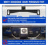 Backup Camera License Plate Bracket, Alpha Rider Universal Car Dash Cam Mirror Camera Kit, Rear View Holder