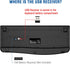 EDJO 2.4G Wireless Keyboard, Ergonomic Full Size Wireless Computer Keyboard with Wrist Rest for Windows, Mac OS