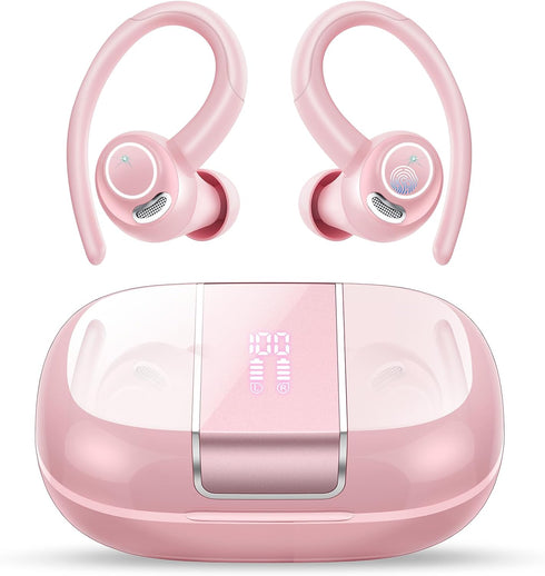Wireless Earbuds Bluetooth 5.3 Headphones Sports, 48H Earphone with ENC Mic, Stereo