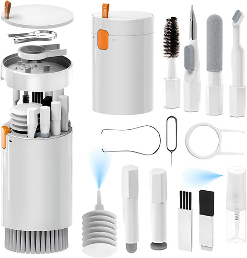 20 in 1 Multifunctional Cleaning Kit for Apple AirPods, iPhone, iPad, Camera Lens, Laptop, Electronic Products