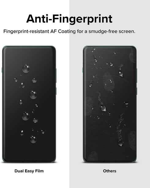 Ringke Dual Easy Film for OnePlus 12 Screen Protector, Full Coverage with Installation Tool - 2 Pack