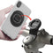 Bike Phone Mount, Universal Aluminum Handlebar Phone Clamp for Mountain Bicycle Stem, Quick Release Attach/Detach-Black