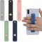 Cobee Phone Loop Finger Holder, 5pcs Silicone Phone Grip Straps for Most Smartphones (Black, Blue, Pink, Green, Grey)