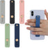 Cobee Phone Loop Finger Holder, 5pcs Silicone Phone Grip Straps for Most Smartphones (Black, Blue, Pink, Green, Grey)