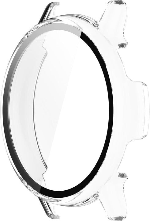 Garmin Vivoactive 5 Case Cover, Waterproof Full Cover with Built-in HD Tempered Glass Screen Protector (Clear)