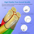 USB C to 3.5mm Headphone Splitter and Charger Adapter for iPhone 15/iPad Pro, 3 in 1 USB C to Dual Earphone Jack with