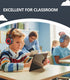 94dB Bywulanda Upgrade USB Type C Kids Headphone for School, Safe Volume Limited, HD Stereo Sound, Foldable Lightweight
