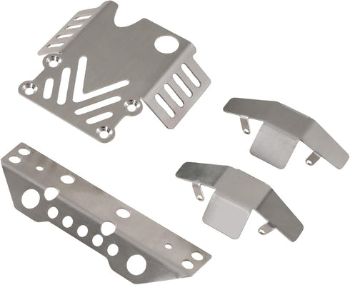 Set 1/12 H12Y H12Y+ RC Chassis Armor Guard for Hyper Go Remote Control Car Front Rear Axles Chassis Protection Plate