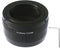 Fotasy Adjustable T Mount Lens to Canon EF-M Adapter, T2 EFM, Compatible with Canon EF-M Mirrorless Cameras