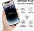 20x USB C Dust Cover Plugs - Black Anti Dust Silicone Type C Charging Port Protection Caps for iPhone 15 Plus Pro