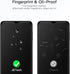 JETech 2-Pack Tempered Glass Screen Protector for Samsung Galaxy A13/A13 5G with HD Clear Camera Lens Protector.
