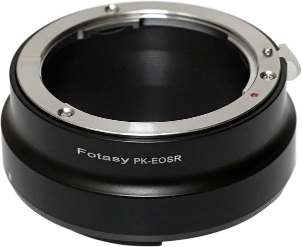 Fotasy Copper PK Lens to Canon EOS RF Mount Adapter, Pentax K EOS