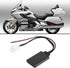 Qiilu 3-Pin AUX Bluetooth Adapter for Honda GL1800 Goldwing Car, Wireless Audio Cable Adapter