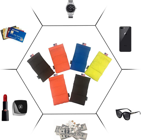 Blue Thermal Phone Case for iPhone & Samsung Galaxy: Prevents Overheating, Freezing & Extends Battery Life Outdoors.