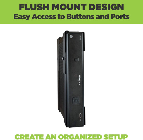 HIDEit Mounts Uni-M Wall Mount - Adjustable Medium Device Mount - Steel - American Company