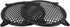 X AUTOHAUX 4pcs Grill Cover, 8 Inch Mesh Protector for Car Speaker Woofer Subwoofer