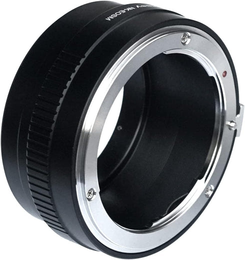 Fotasy Nikkor F Mount Lens to Canon EF-M Adapter, Compatible with Canon EF M Mount Mirrorless Cameras