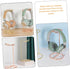 Headset Simple Headphone Stand, Desktop Speaker Stand Accessory, Earphone Supporting Hanger Iron Rose Gold