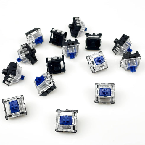 kutethy Gateron KS-22 RGB Optical Switches, Pre-lubed for Optical Switches Mechanical Keyboard, 70 Pcs