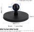 88mm(3.5") Diameter Round Magnet Mount Base with 25mm(1 inch) Ball,Compatible with RAM Mounts B Size Double Socket Arm and Other 1" Ball Bike Motorcycle Phone or GoPro Mount Holder